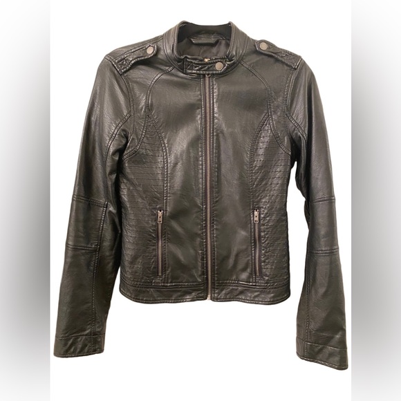 Hollister Jackets & Blazers - Hollister Faux Leather Jacket
